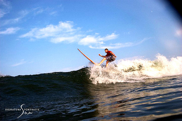 Riding the wave